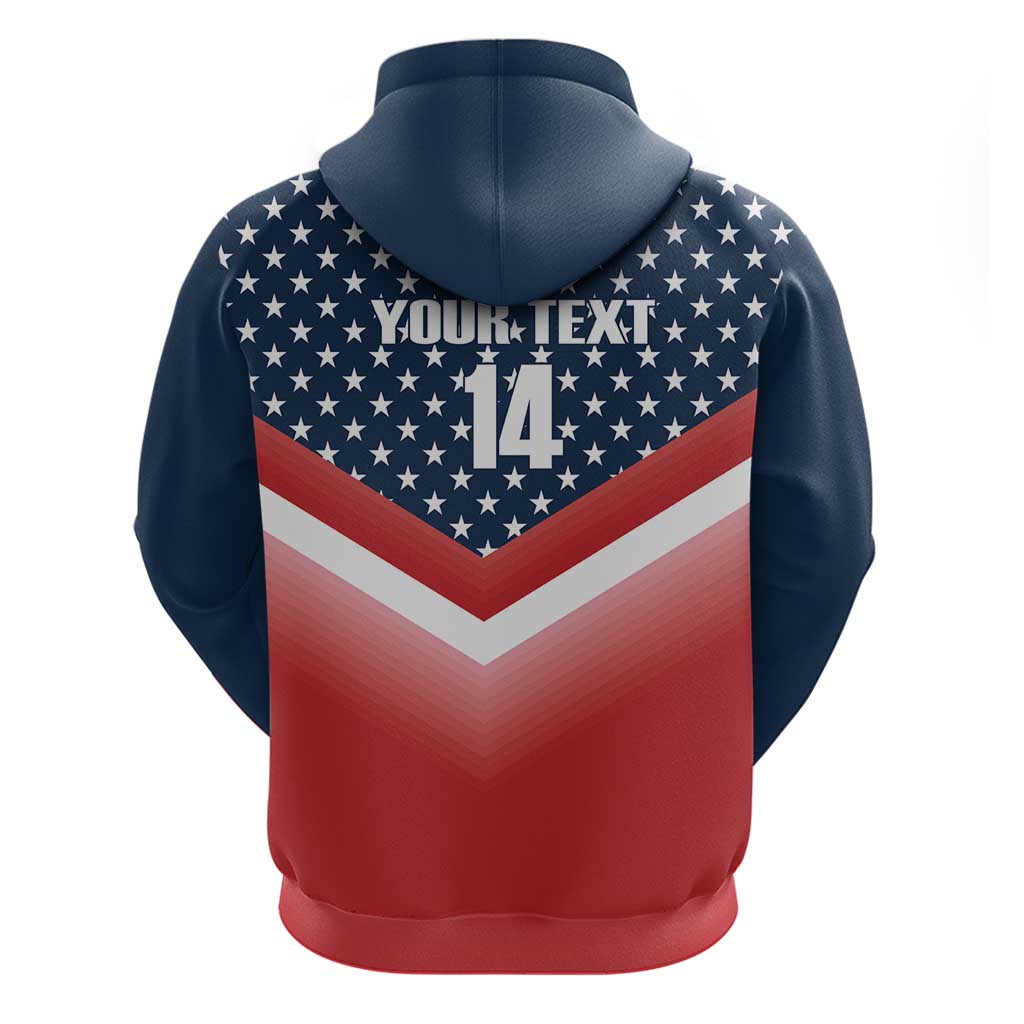 Custom USA Shooting Hoodie 2024 Sporty Style LT14