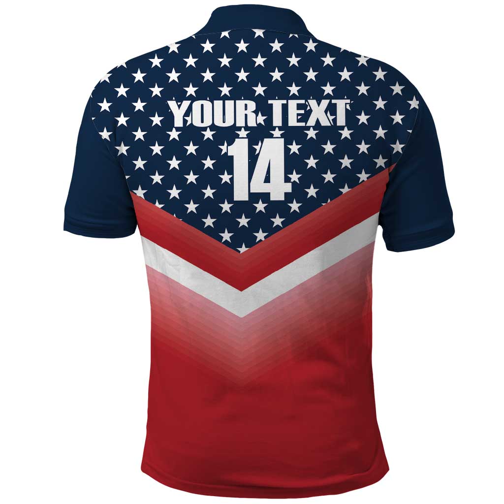 Custom USA Shooting Polo Shirt 2024 Sporty Style LT14