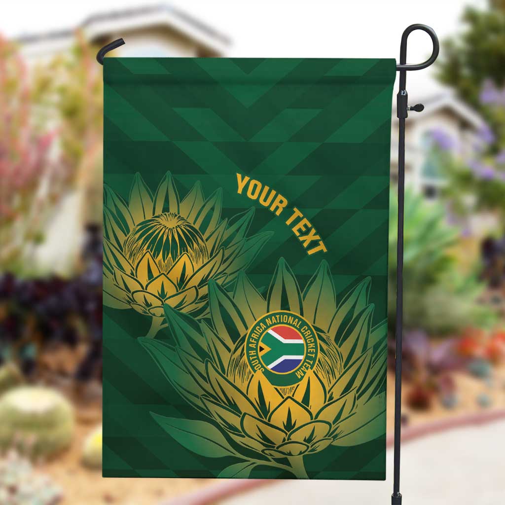 Custom South Africa Cricket Garden Flag Go Champions Proteas LT14