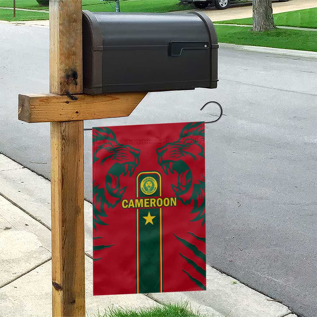 Cameroon Football Garden Flag 2024 African Nations Go Champions Lion Style LT14
