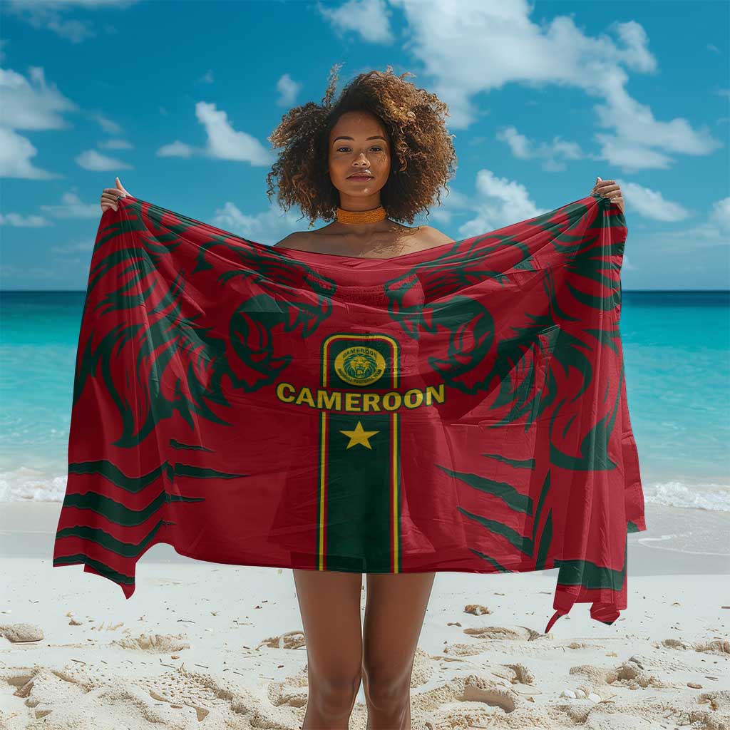 Cameroon Football Sarong 2024 African Nations Go Champions Lion Style LT14