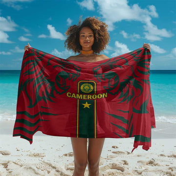 Cameroon Football Sarong 2024 African Nations Go Champions Lion Style LT14