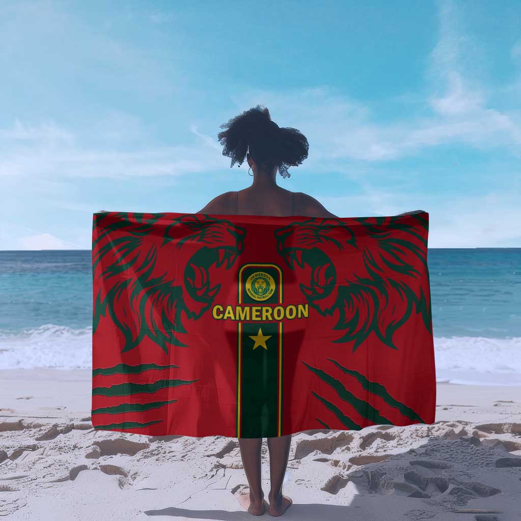 Cameroon Football Sarong 2024 African Nations Go Champions Lion Style LT14