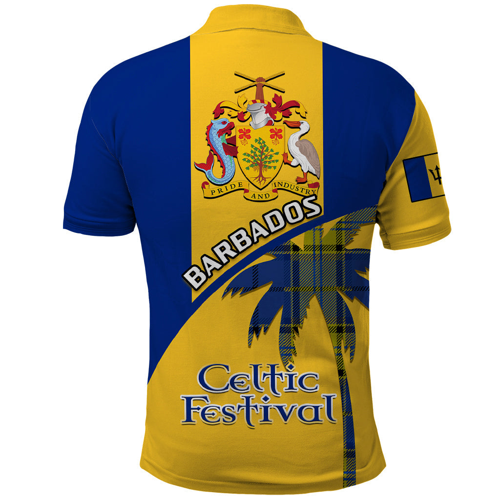 Barbados Polo Shirt 2023 Celtic Festival Special Version LT14