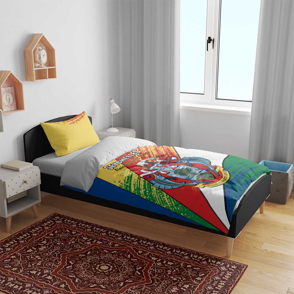 29 June Seychelles Independence Day Bedding Set Flag Style LT14