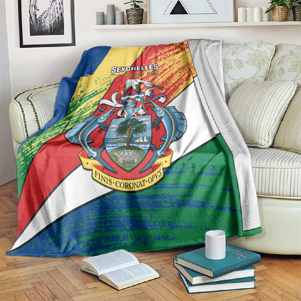 29 June Seychelles Independence Day Blanket Flag Style LT14