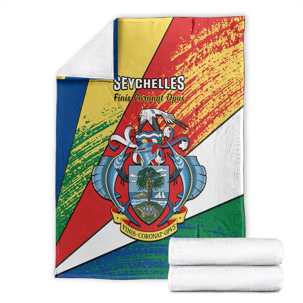 29 June Seychelles Independence Day Blanket Flag Style LT14