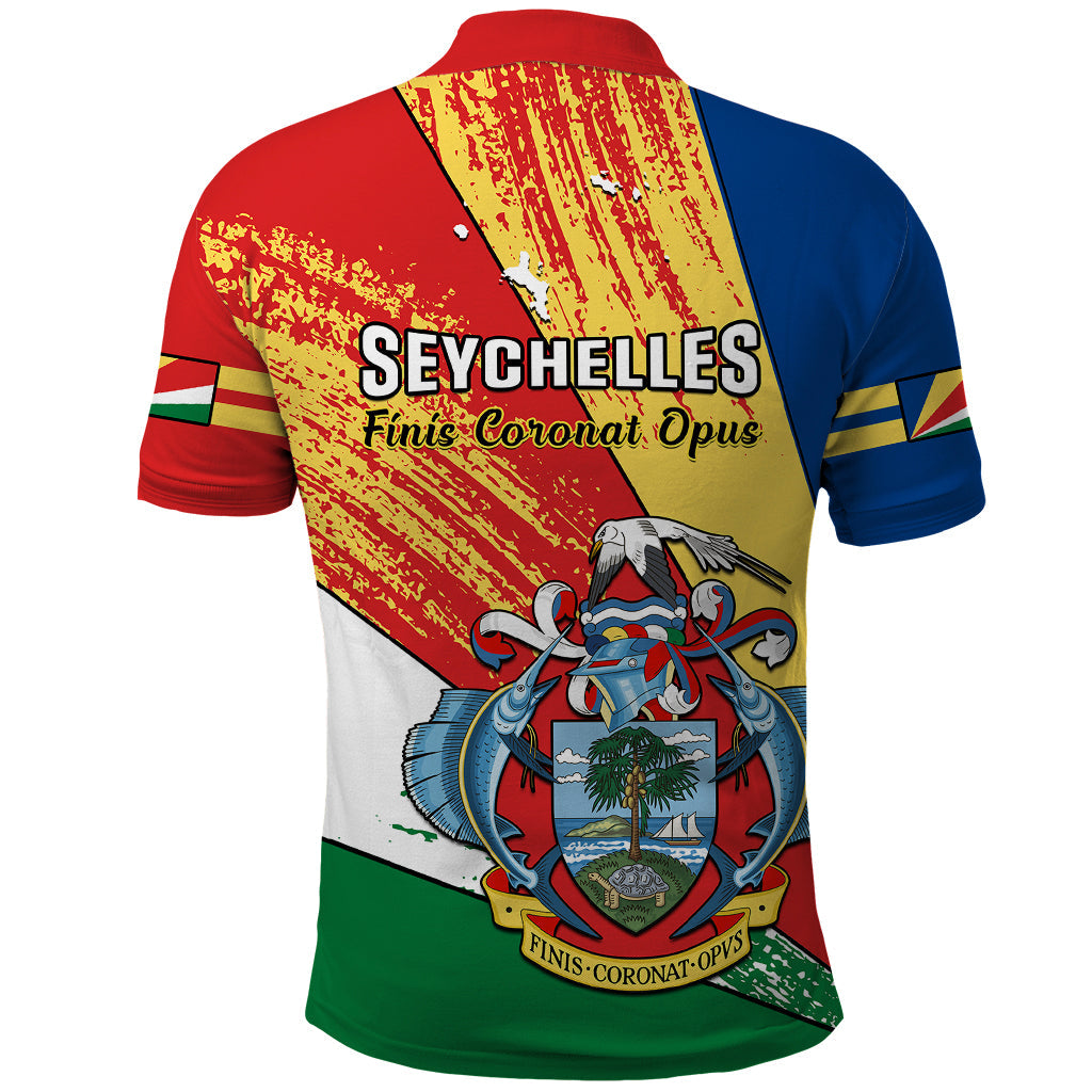 29 June Seychelles Independence Day Polo Shirt Flag Style LT14