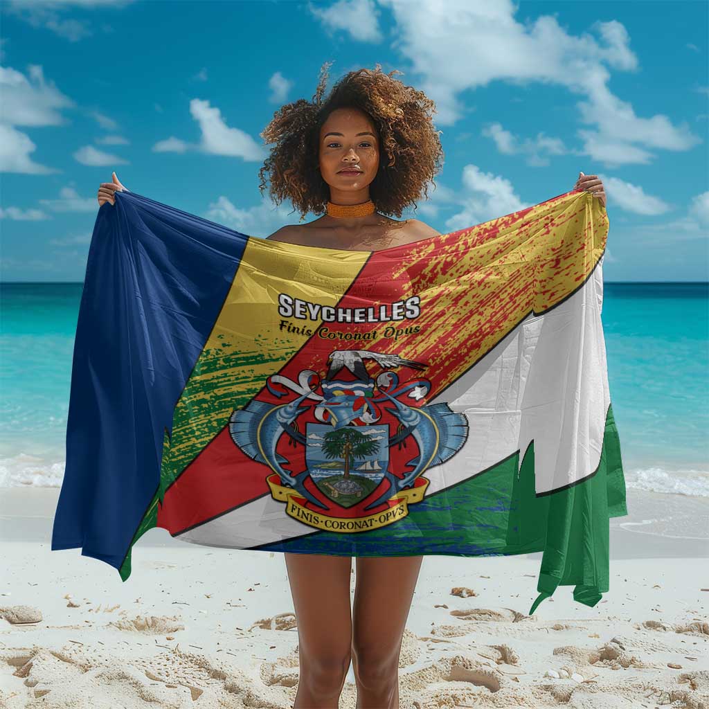 29 June Seychelles Independence Day Sarong Flag Style LT14