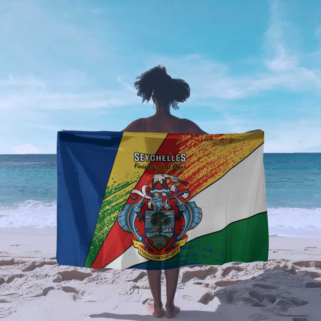 29 June Seychelles Independence Day Sarong Flag Style LT14