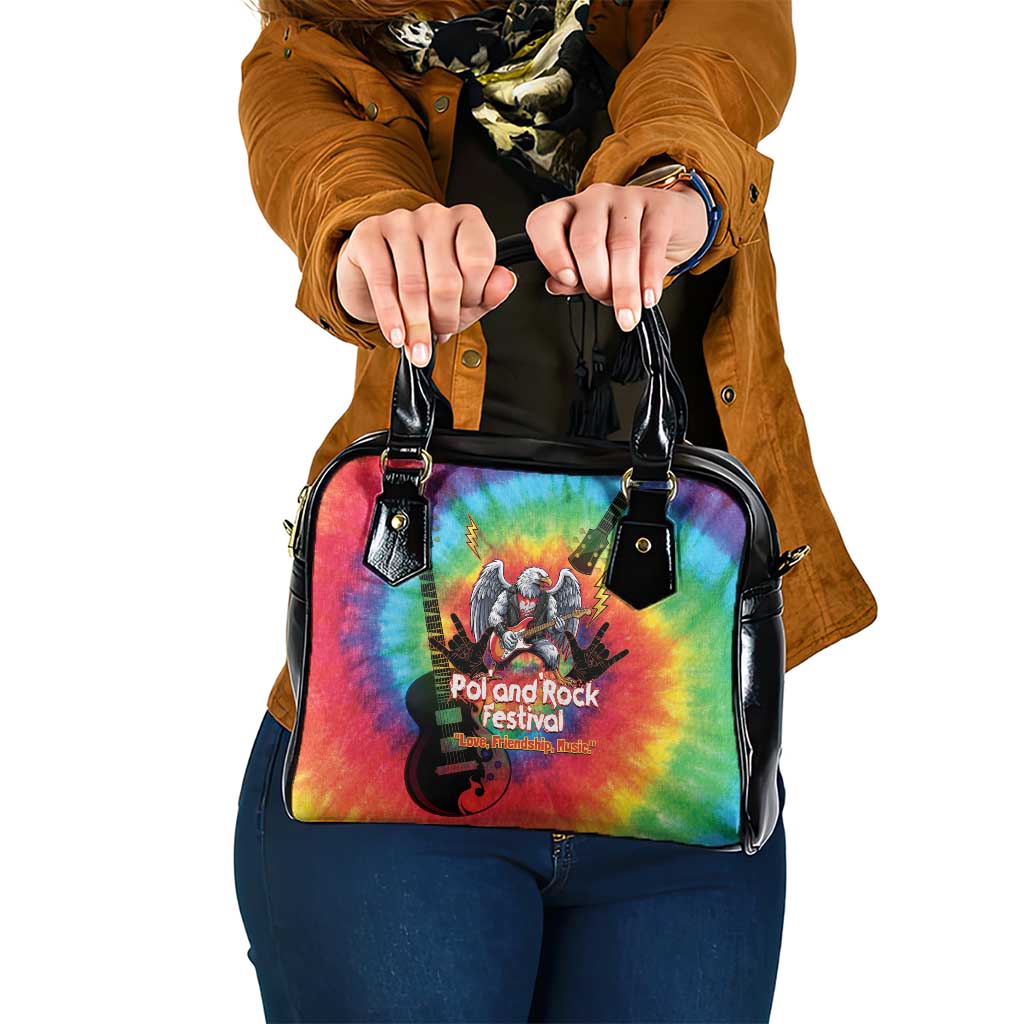 Rock Festival Poland Shoulder Handbag Polska Eagle Mascot Tie Dye Vibes LT14