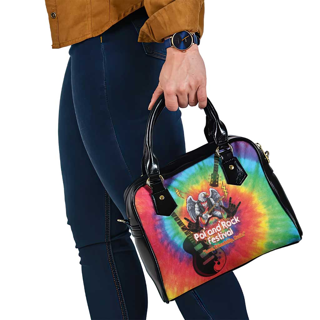 Rock Festival Poland Shoulder Handbag Polska Eagle Mascot Tie Dye Vibes LT14
