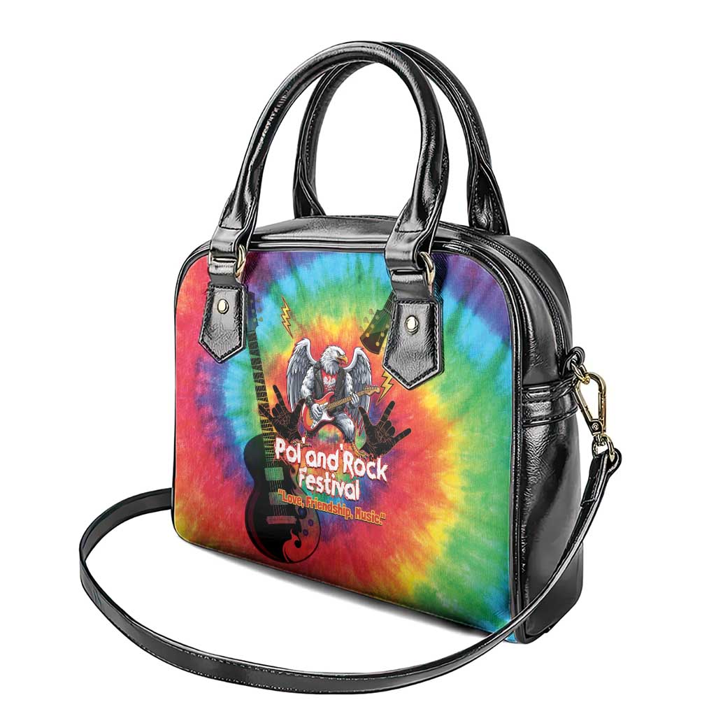 Rock Festival Poland Shoulder Handbag Polska Eagle Mascot Tie Dye Vibes LT14
