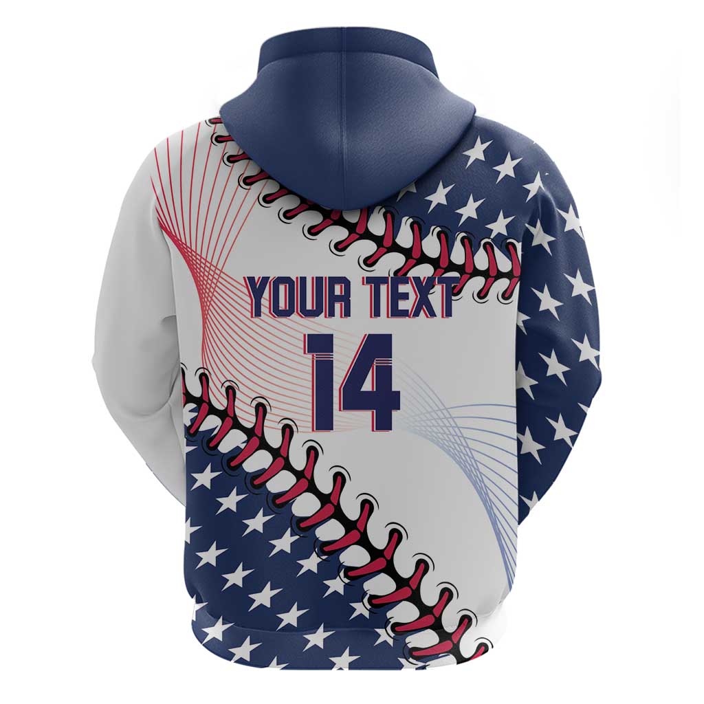 Custom Baseball 2024 USA Hoodie Go United States LT14