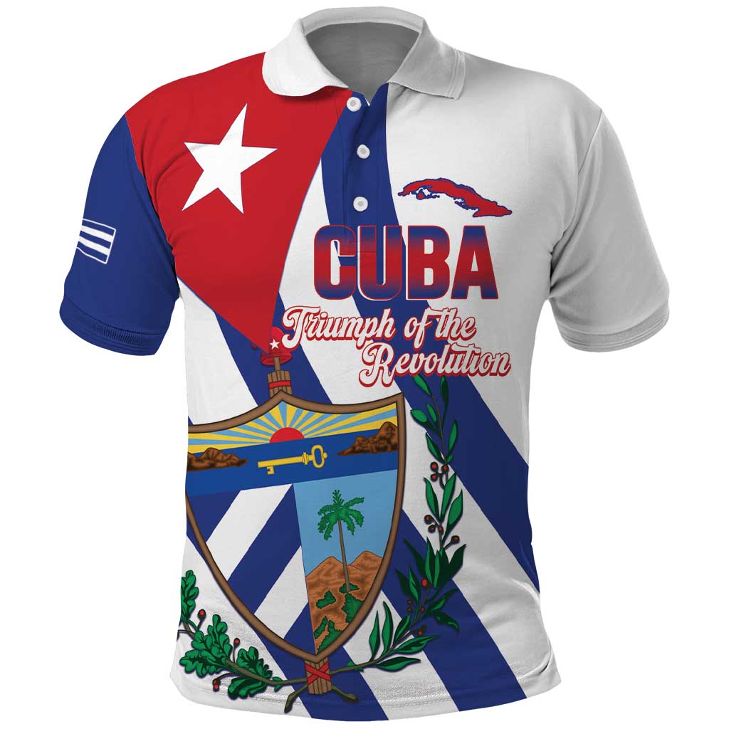 Cuba Liberation Day Polo Shirt Triumph Of The Revolution LT14