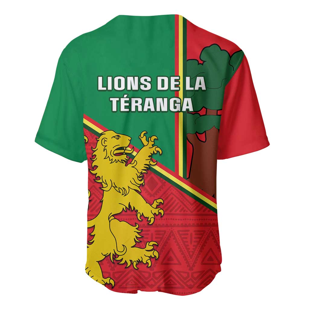 Senegal Football Baseball Jersey 2024 Go Champions Lions De La Teranga LT14