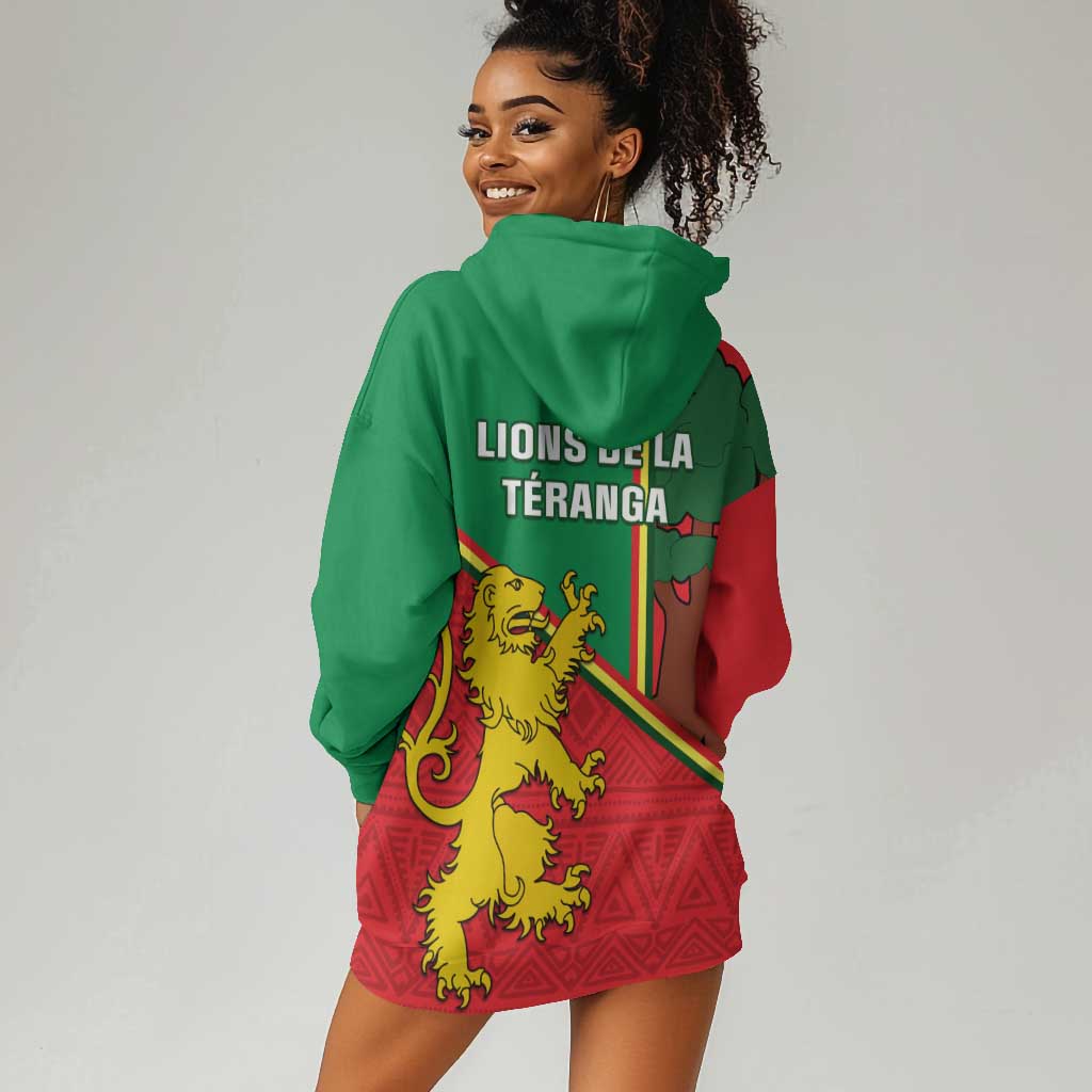 Senegal Football Hoodie Dress 2024 Go Champions Lions De La Teranga LT14