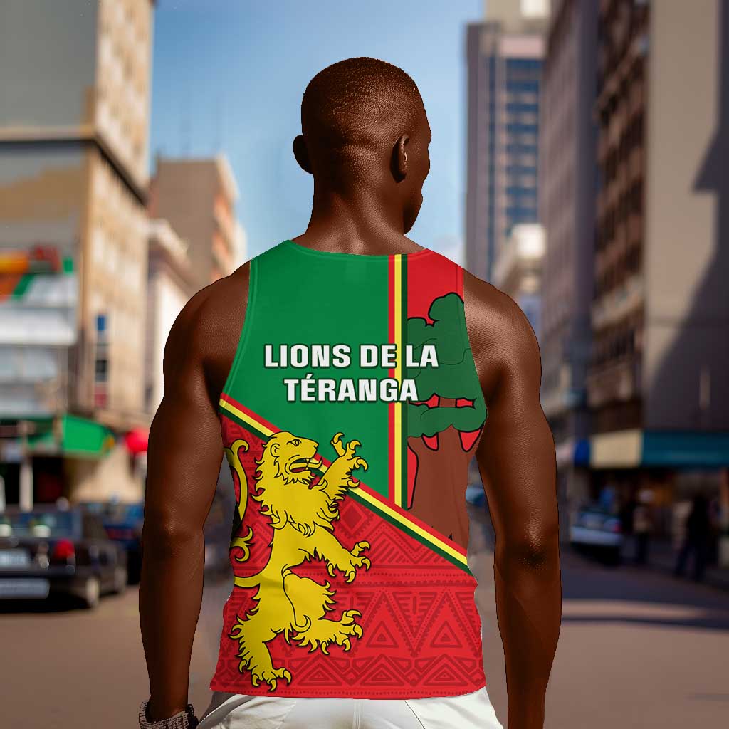 Senegal Football Men Tank Top 2024 Go Champions Lions De La Teranga LT14