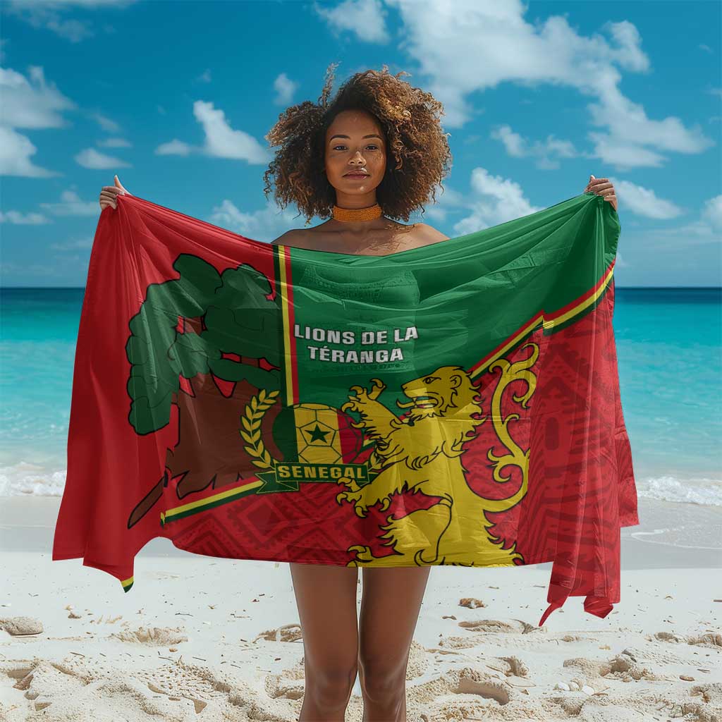 Senegal Football Sarong 2024 Go Champions Lions De La Teranga LT14