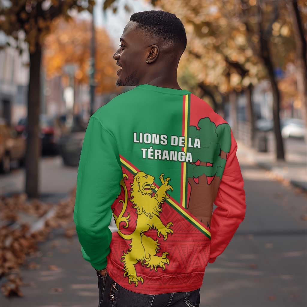 Senegal Football Sweatshirt 2024 Go Champions Lions De La Teranga LT14