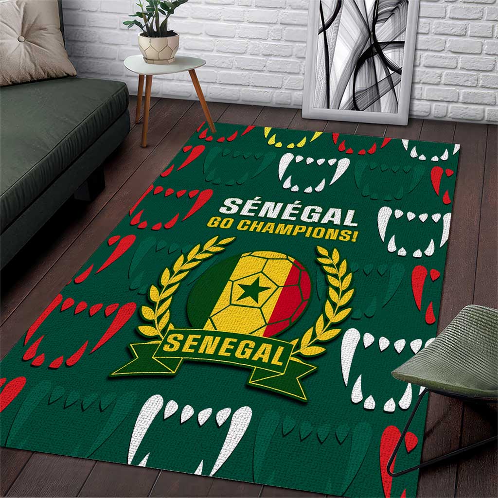 Senegal Football Area Rug 2024 Culture Pour Home Style LT14