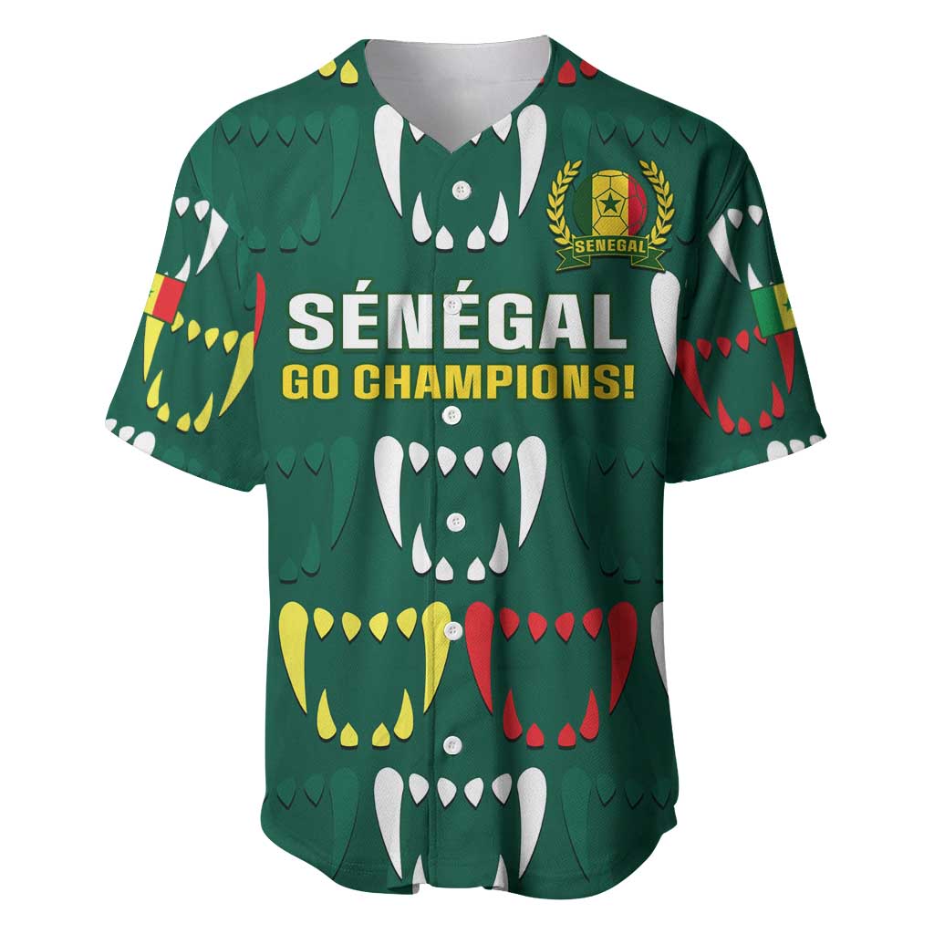 Custom Senegal Football Baseball Jersey 2024 Culture Pour Home Style LT14