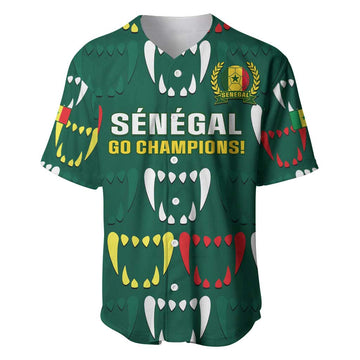 Custom Senegal Football Baseball Jersey 2024 Culture Pour Home Style LT14