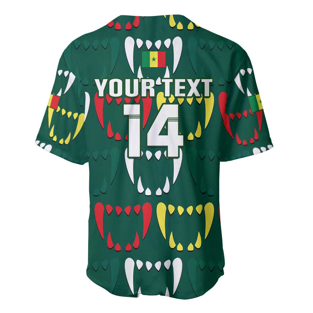 Custom Senegal Football Baseball Jersey 2024 Culture Pour Home Style LT14