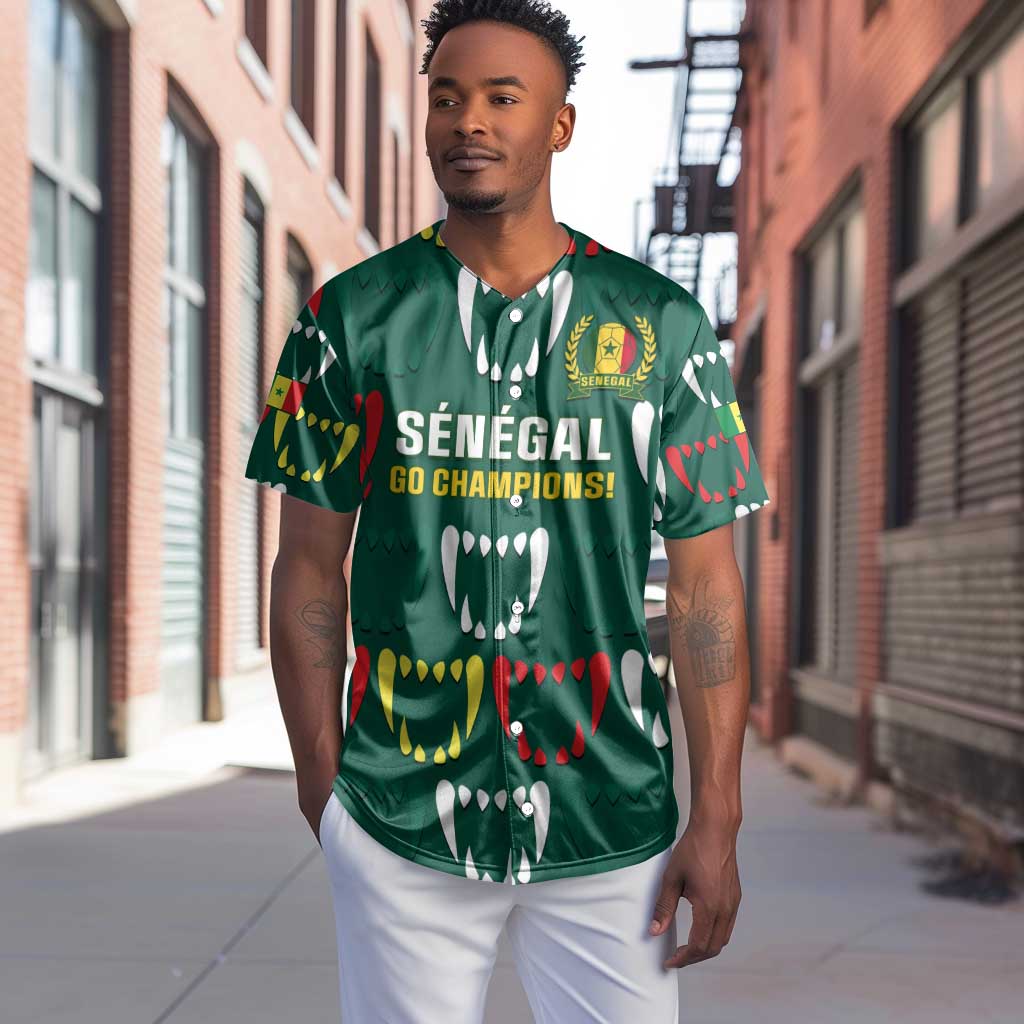 Custom Senegal Football Baseball Jersey 2024 Culture Pour Home Style LT14