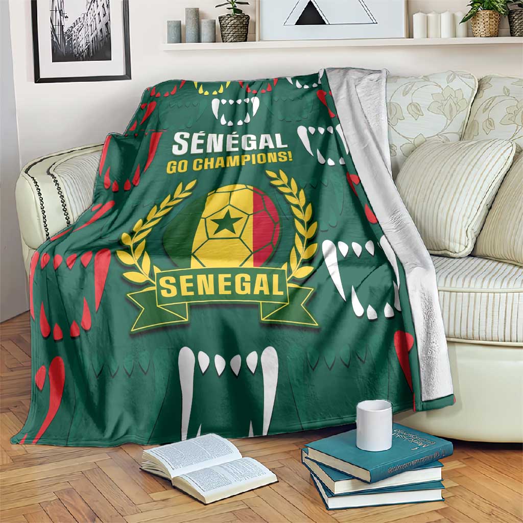 Senegal Football Blanket 2024 Culture Pour Home Style LT14