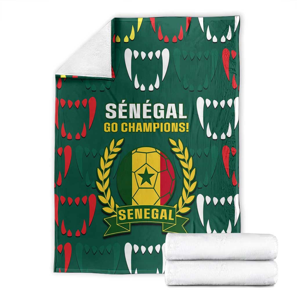 Senegal Football Blanket 2024 Culture Pour Home Style LT14