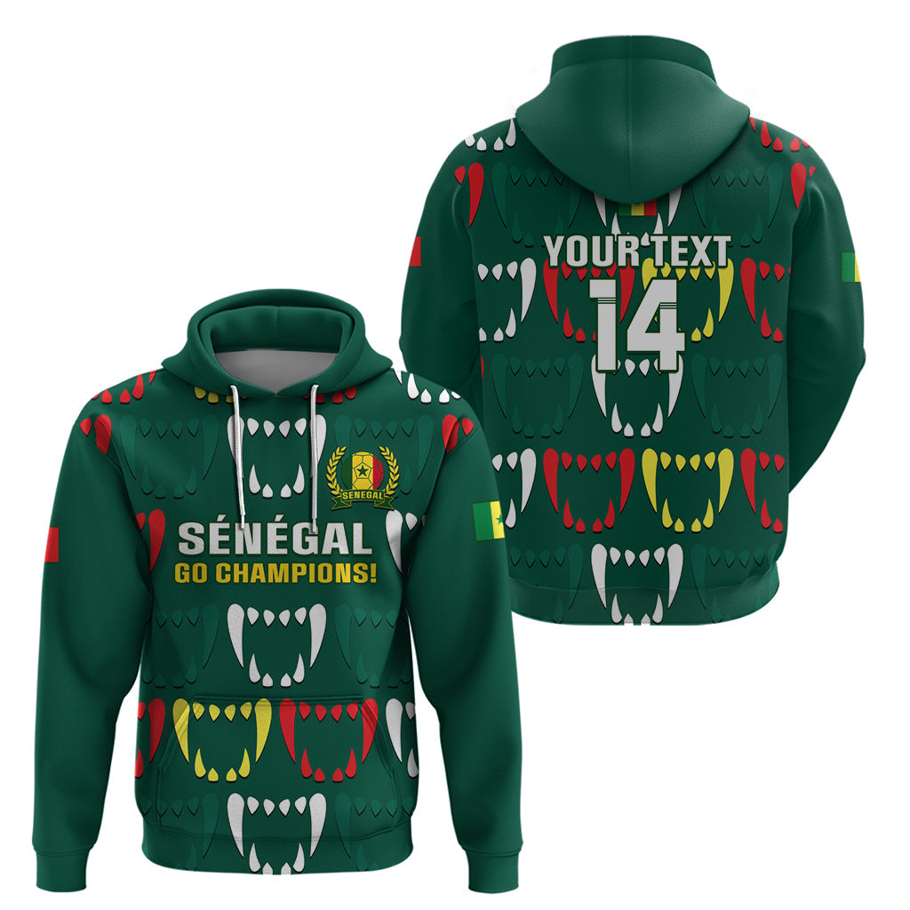 Custom Senegal Football Hoodie 2024 Culture Pour Home Style LT14