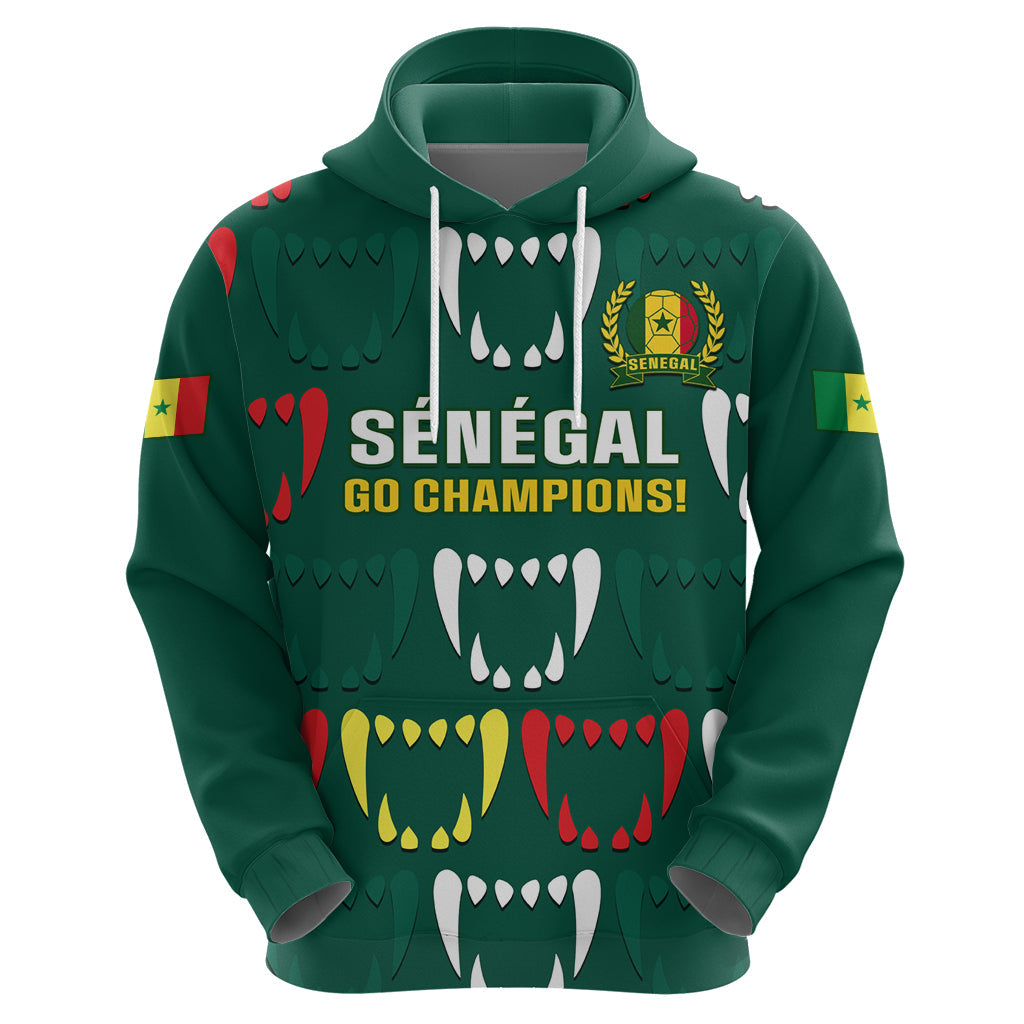 Custom Senegal Football Hoodie 2024 Culture Pour Home Style LT14