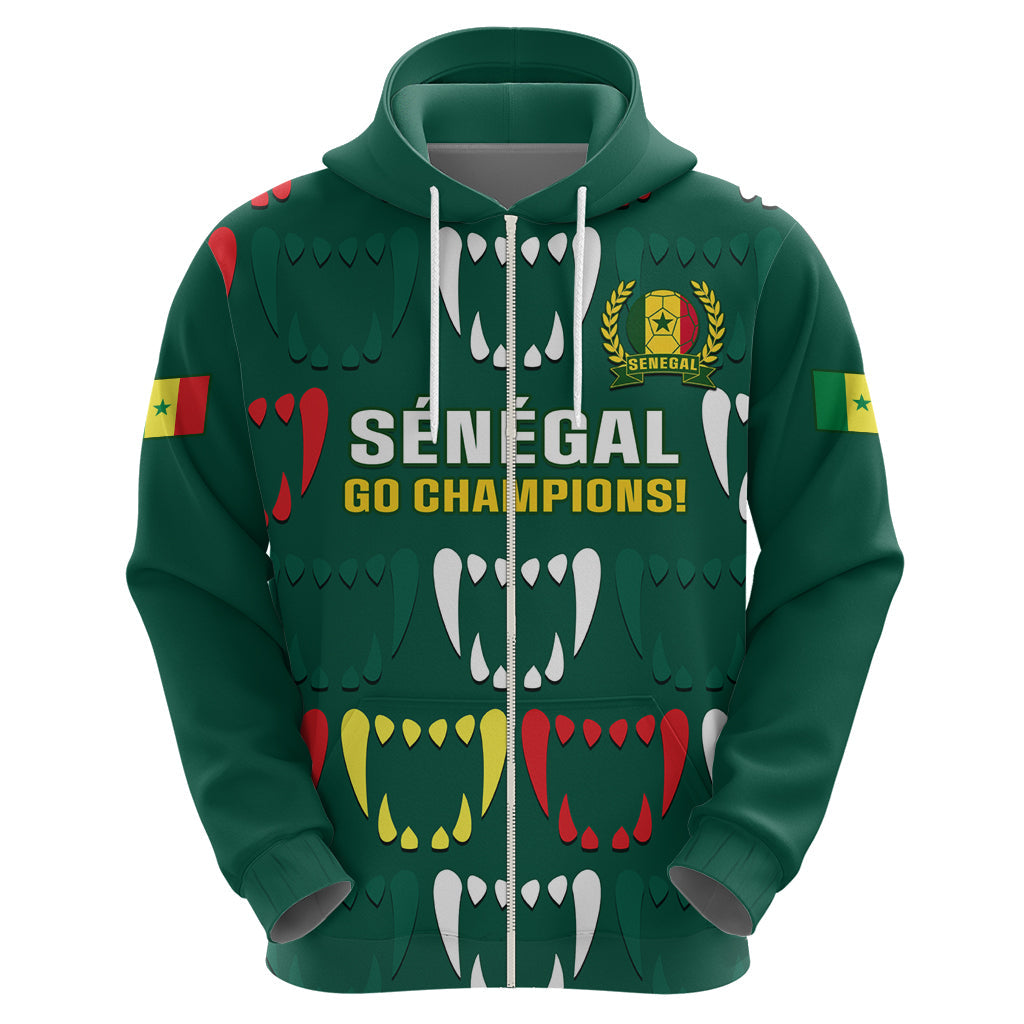 Custom Senegal Football Hoodie 2024 Culture Pour Home Style LT14