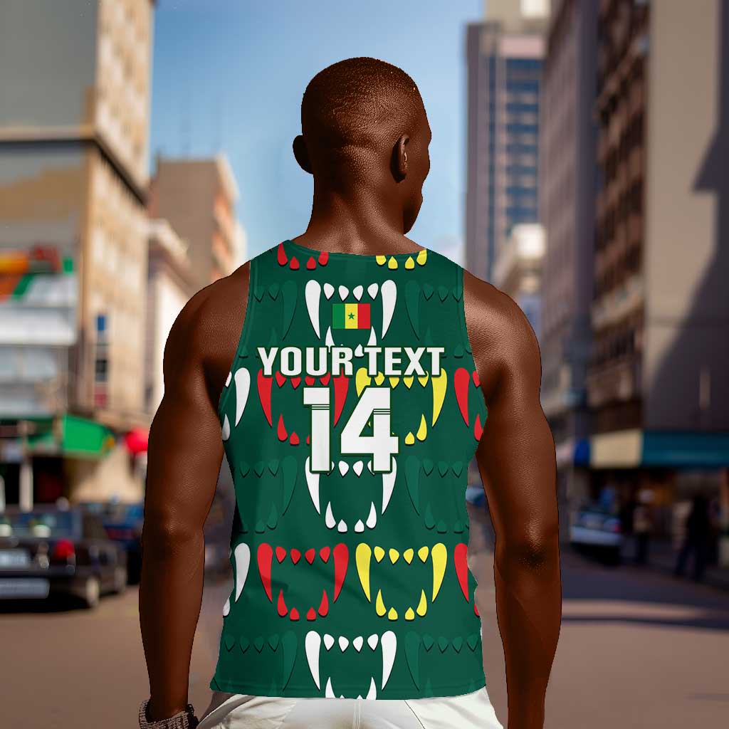 Custom Senegal Football Men Tank Top 2024 Culture Pour Home Style LT14