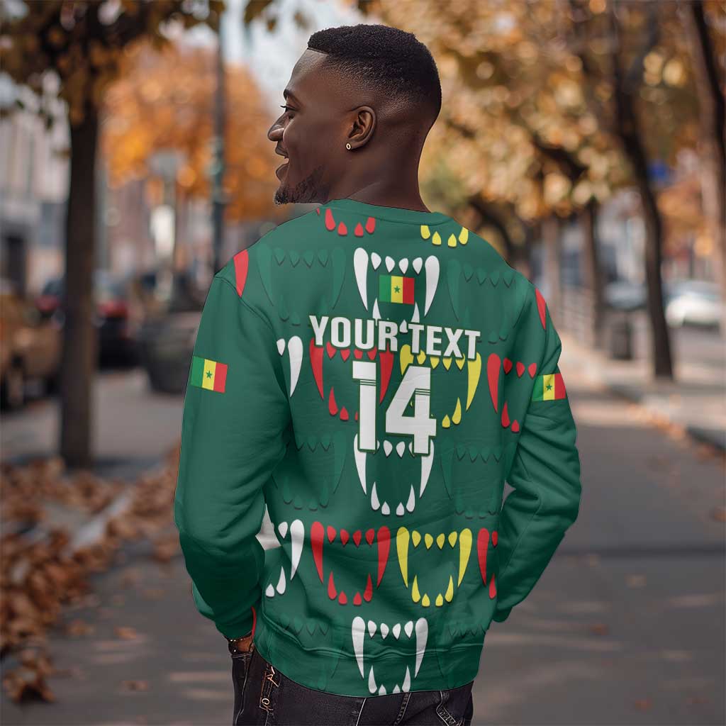 Custom Senegal Football Sweatshirt 2024 Culture Pour Home Style LT14