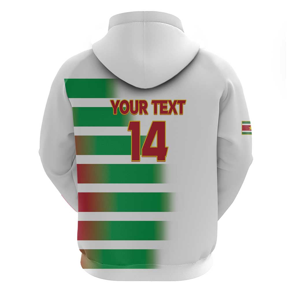 Custom Suriname Football Hoodie 2025 Go Natio White Color LT14