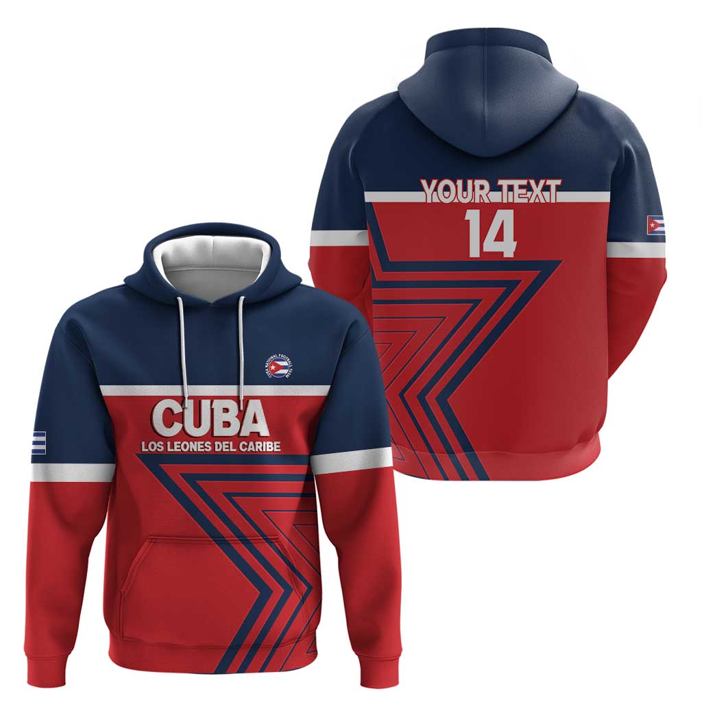 Custom Cuba Football Hoodie 2025 Los Leones del Caribe LT14