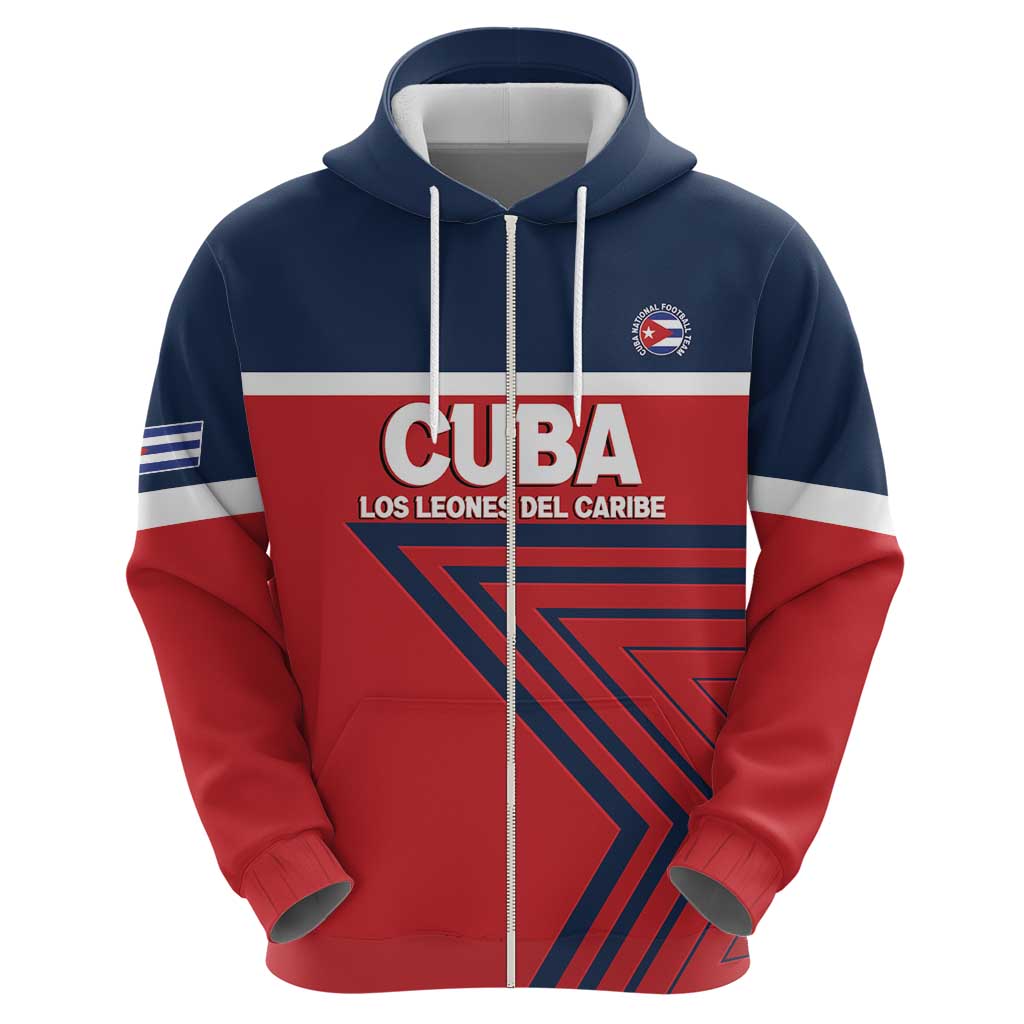 Custom Cuba Football Hoodie 2025 Los Leones del Caribe LT14