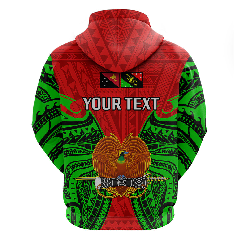Custom Papua New Guinea Hoodie Southern Highlands Province Mix Coat Of Arms Polynesian Art LT14