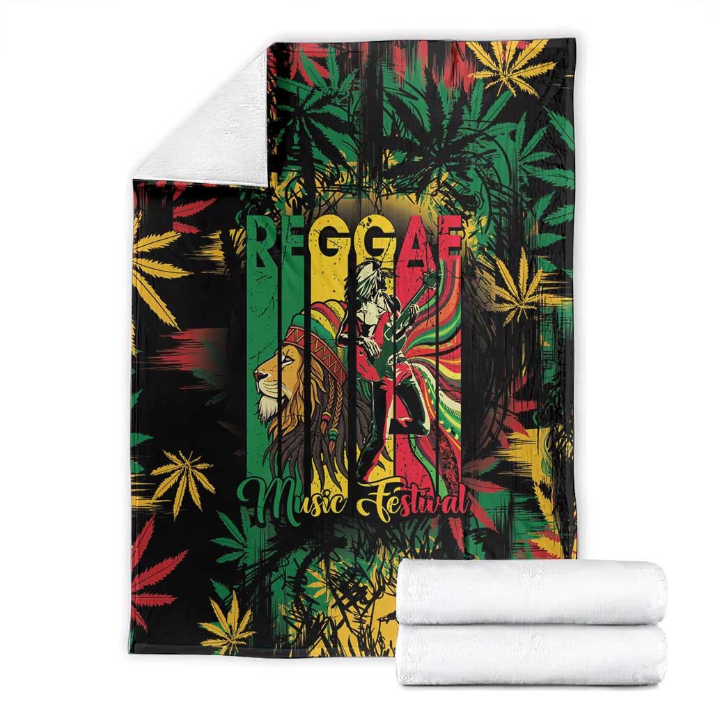 Jamaica Reggae Festival Blanket One Love Rastafari Culture LT14