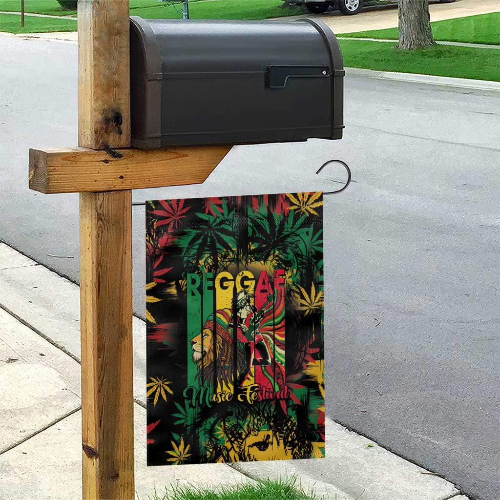 Jamaica Reggae Festival Garden Flag One Love Rastafari Culture LT14