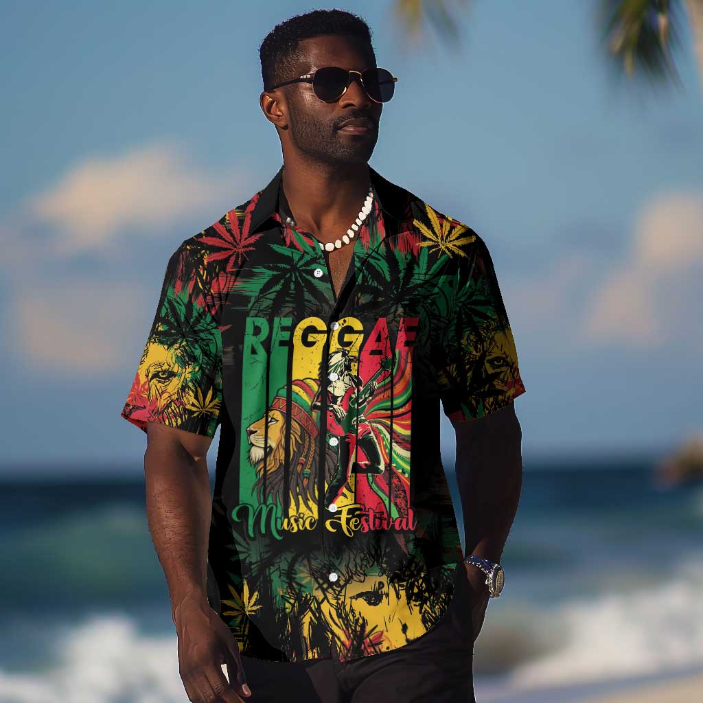 Jamaica Reggae Festival Hawaiian Shirt One Love Rastafari Culture LT14
