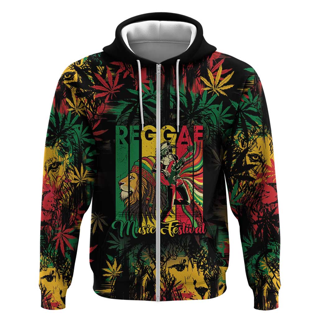 Jamaica Reggae Festival Hoodie One Love Rastafari Culture LT14