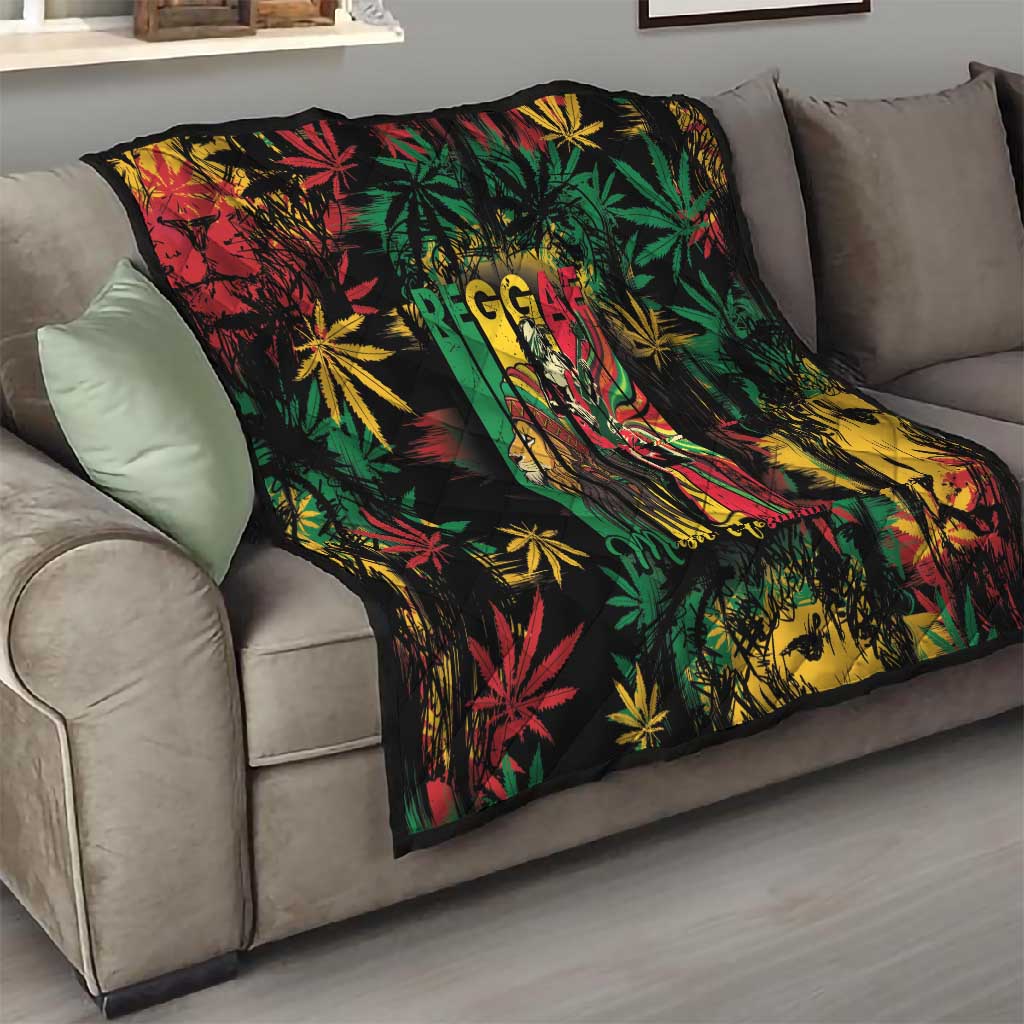 Jamaica Reggae Festival Quilt One Love Rastafari Culture LT14