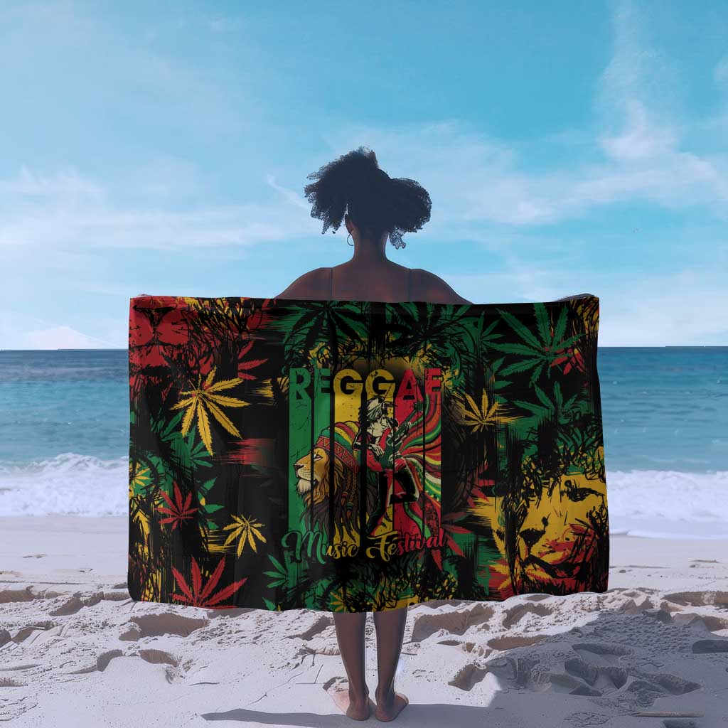 Jamaica Reggae Festival Sarong One Love Rastafari Culture LT14