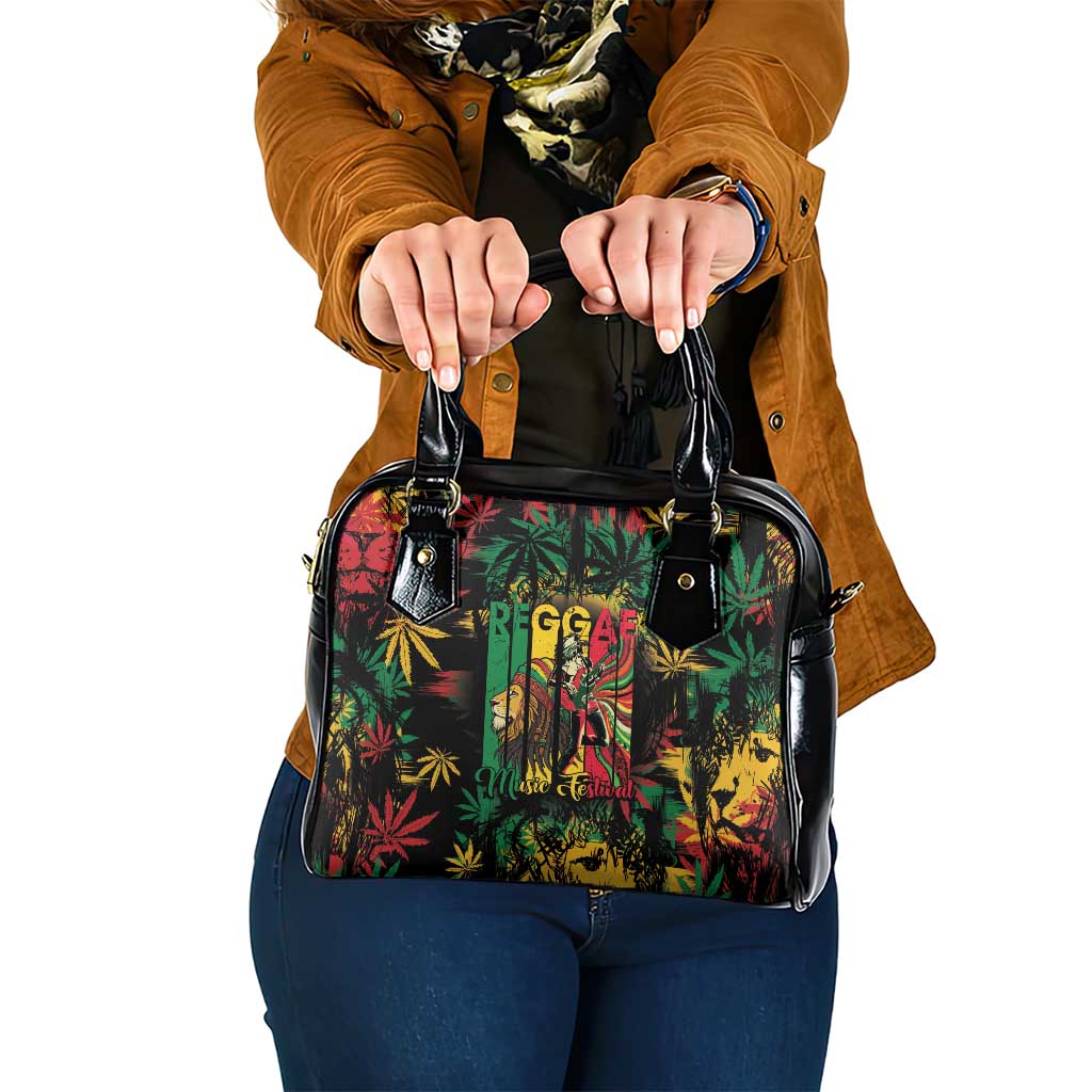 Jamaica Reggae Festival Shoulder Handbag One Love Rastafari Culture LT14