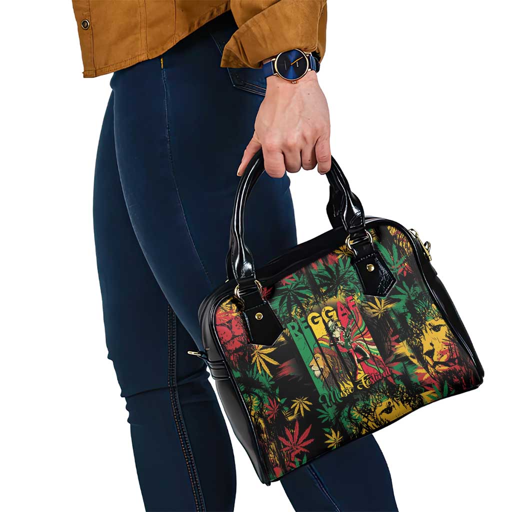 Jamaica Reggae Festival Shoulder Handbag One Love Rastafari Culture LT14
