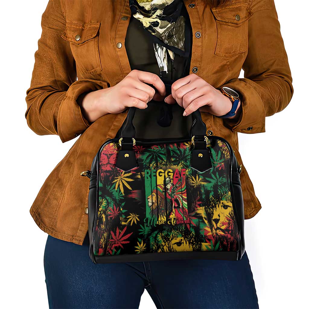 Jamaica Reggae Festival Shoulder Handbag One Love Rastafari Culture LT14