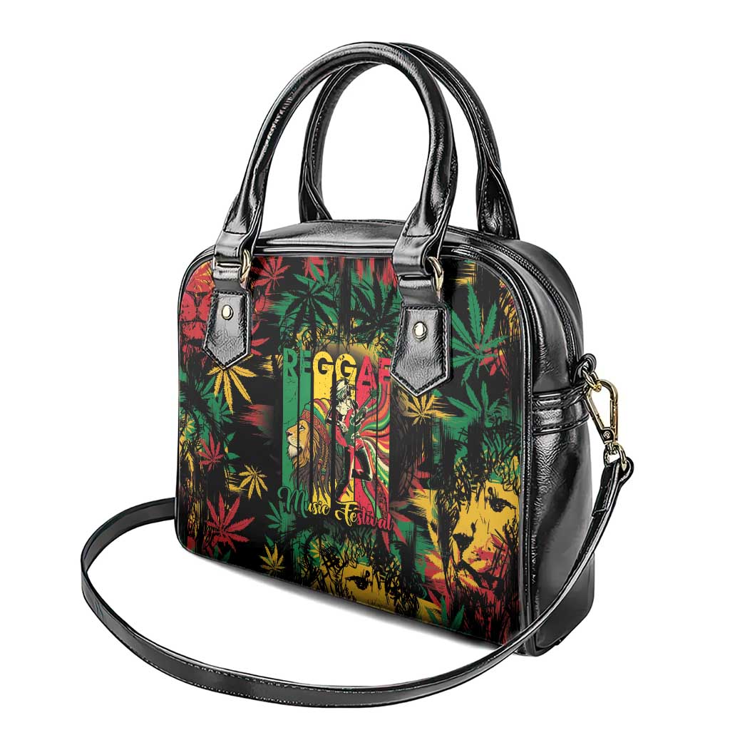 Jamaica Reggae Festival Shoulder Handbag One Love Rastafari Culture LT14